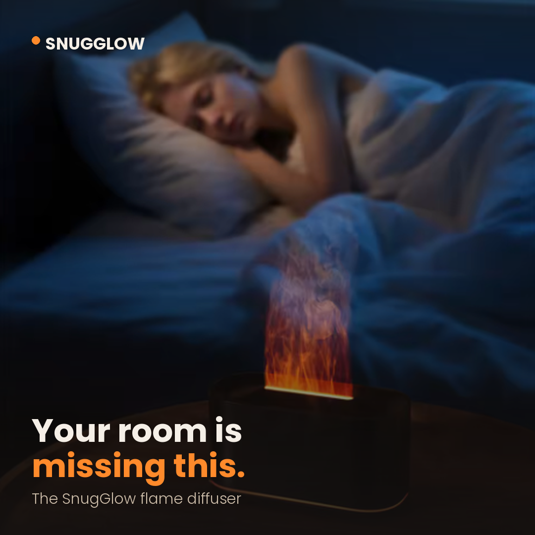 Real cozy. No real fire.