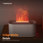 SnugGlow Flame Diffuser, Aroma Humidifier & Night Light